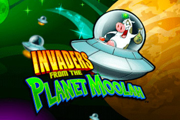 Invaders from the Planet Moolah på et online casino